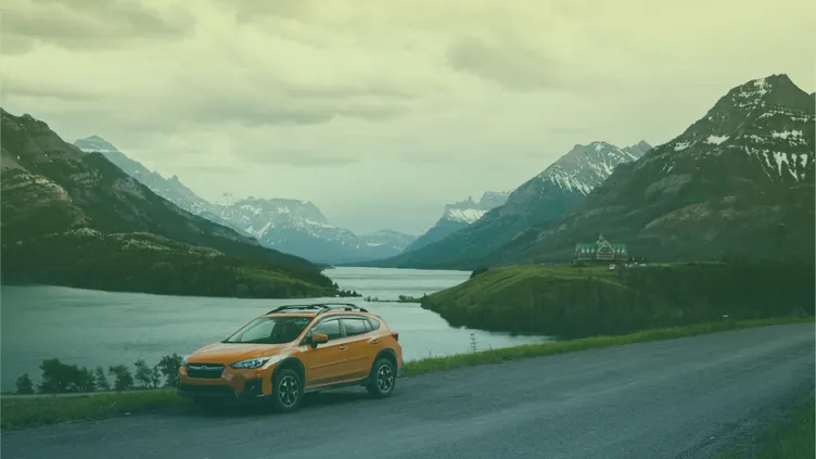 Parkeren langs de weg in Canada